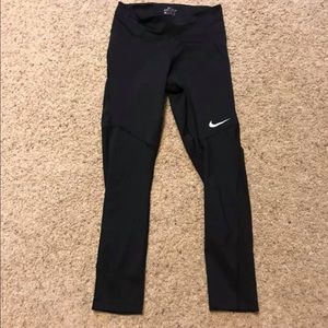 Mesh 3/4 length nike leggings